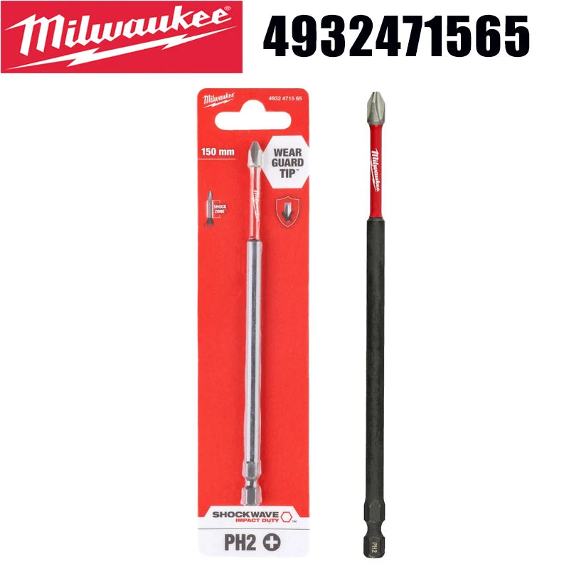 Milwaukee SHOCKWAVE PH2 150mm Impact Screwdriver Bit - Durable & Reliable