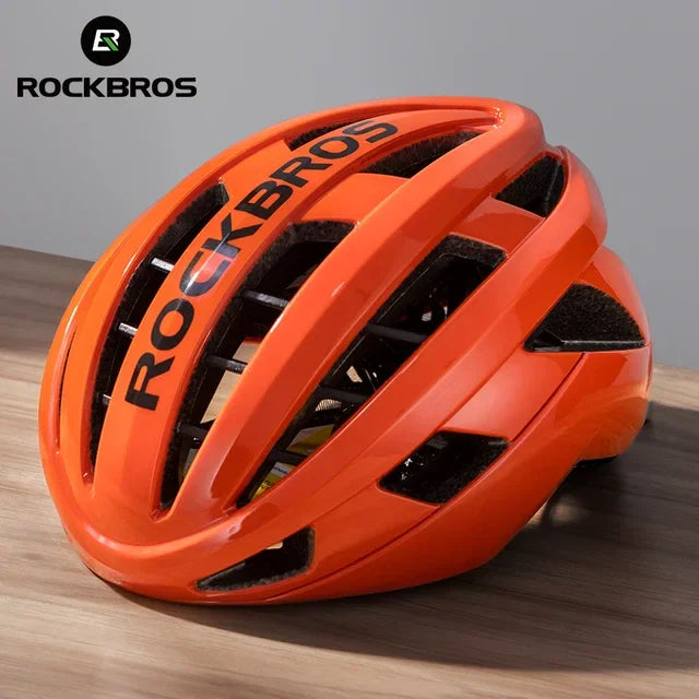ROCKBROS Adjustable Cycling Helmet - Breathable Safety for All Riders