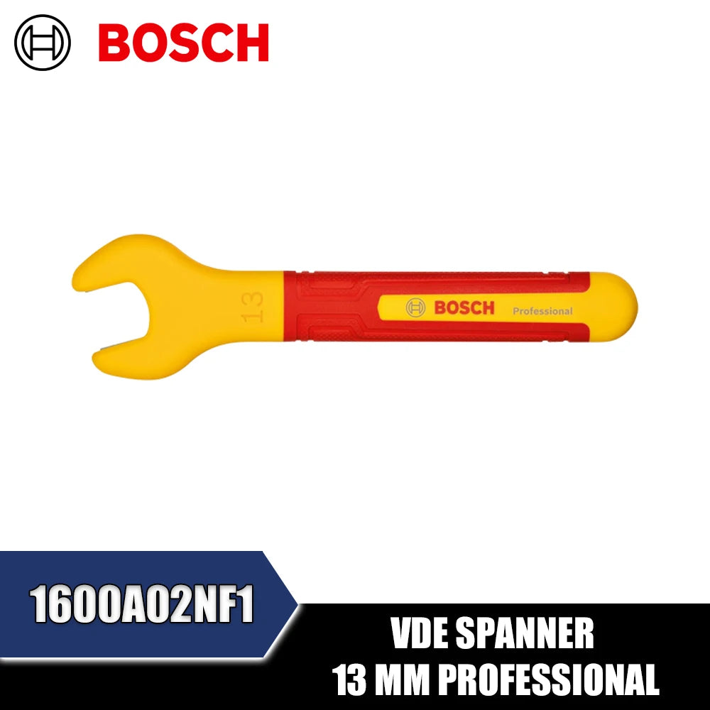 Bosch VDE Insulated Spanner Set - 8/10/13/17mm Professional Tools