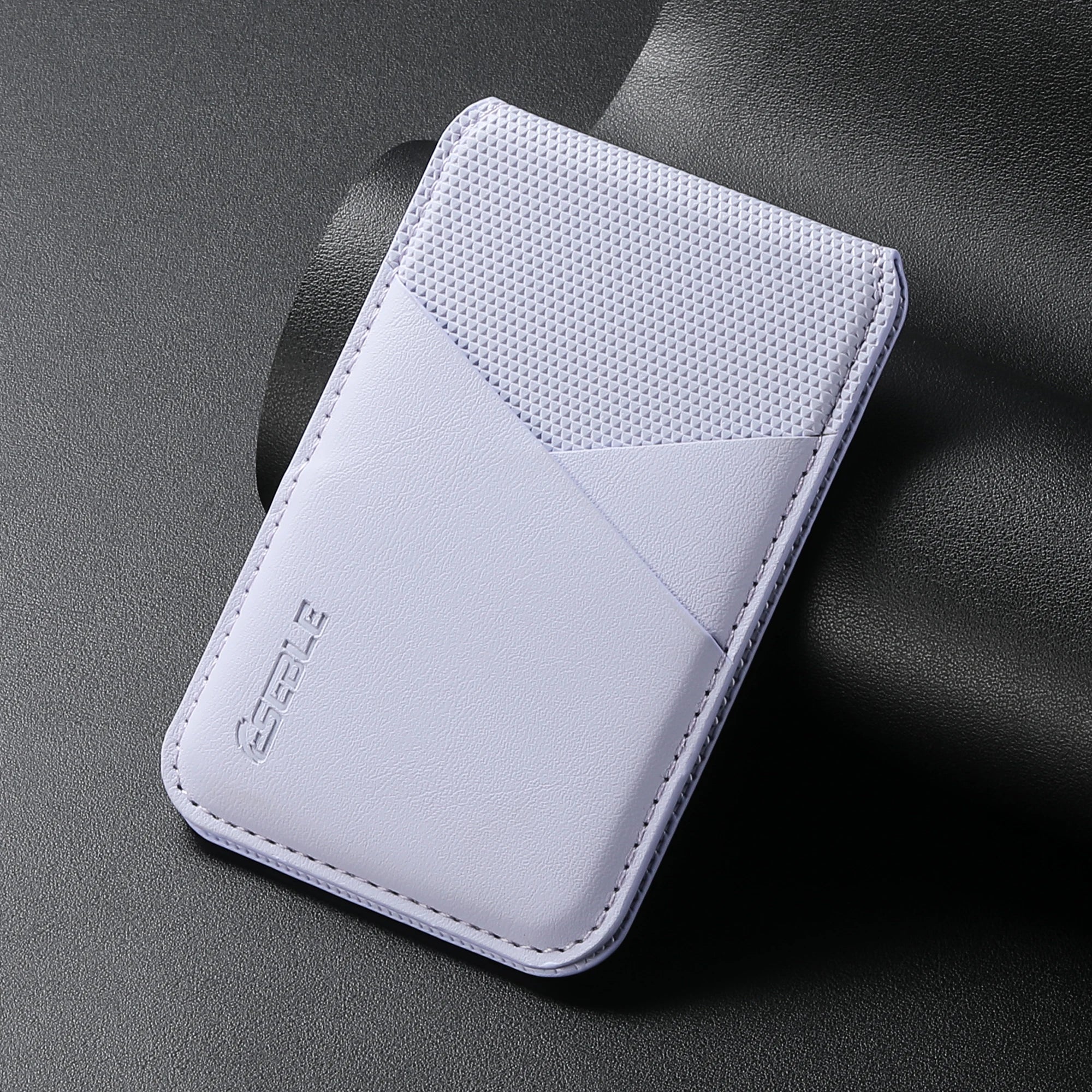 Elegant Leather Wallet MagSafe Card Holder for iPhone & Galaxy