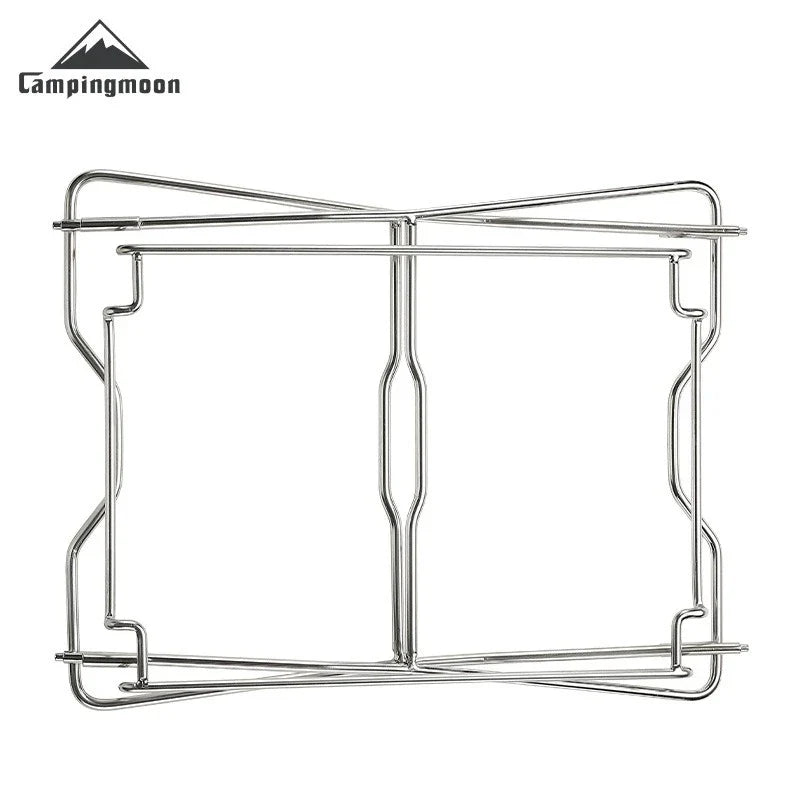 CAMPINGMOON G-38 Stainless Steel Outdoor Camping Table
