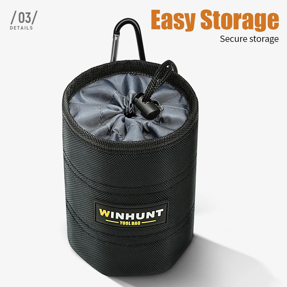 Durable Multi-Functional Tool Belt Pouch - Heavy-Duty Organizer