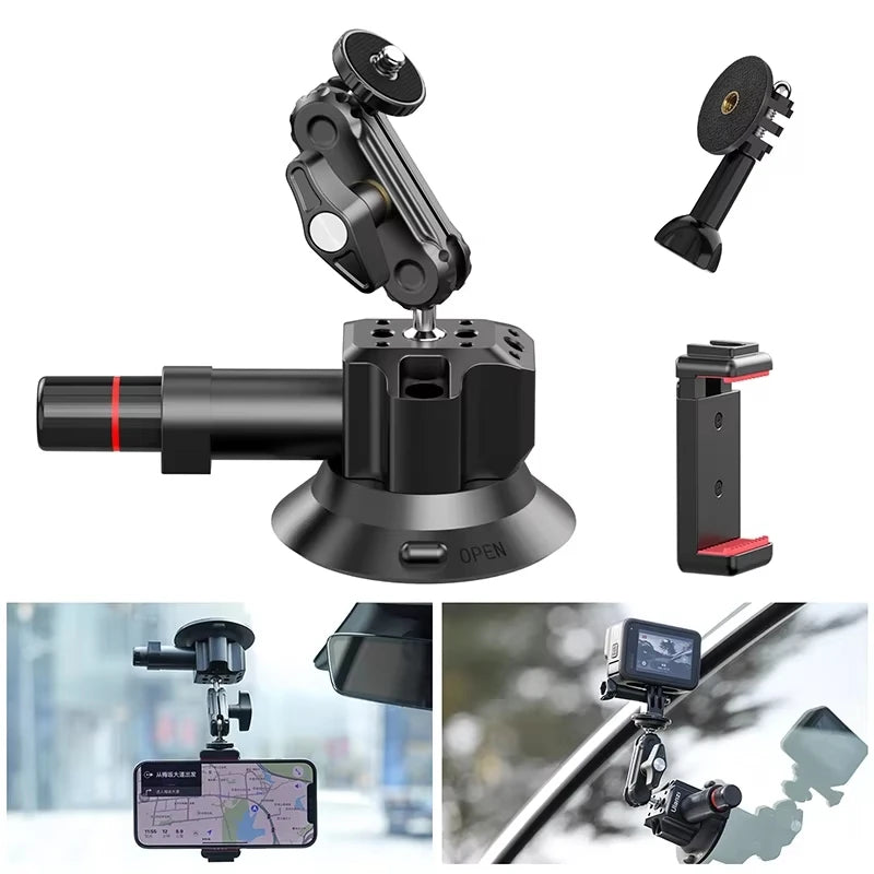 Ulanzi Action Camera Vacuum Suction Cup Stabilizer for GoPro & Phone