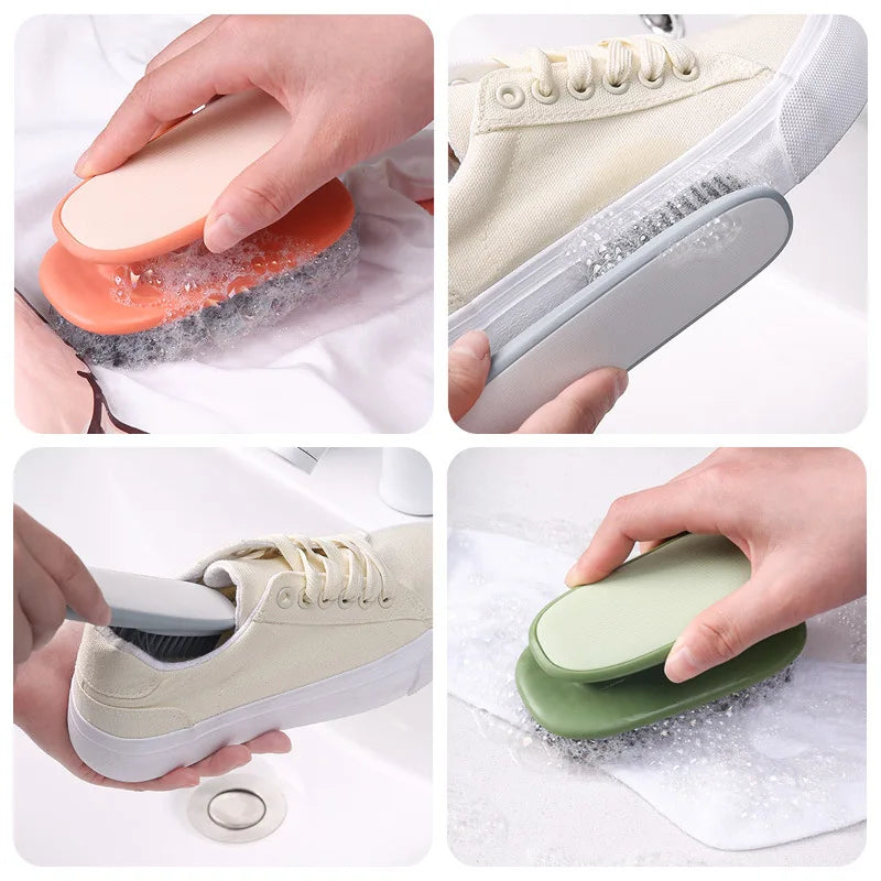 Multifunctional Long-Handled Laundry Brush - Gentle on Clothes