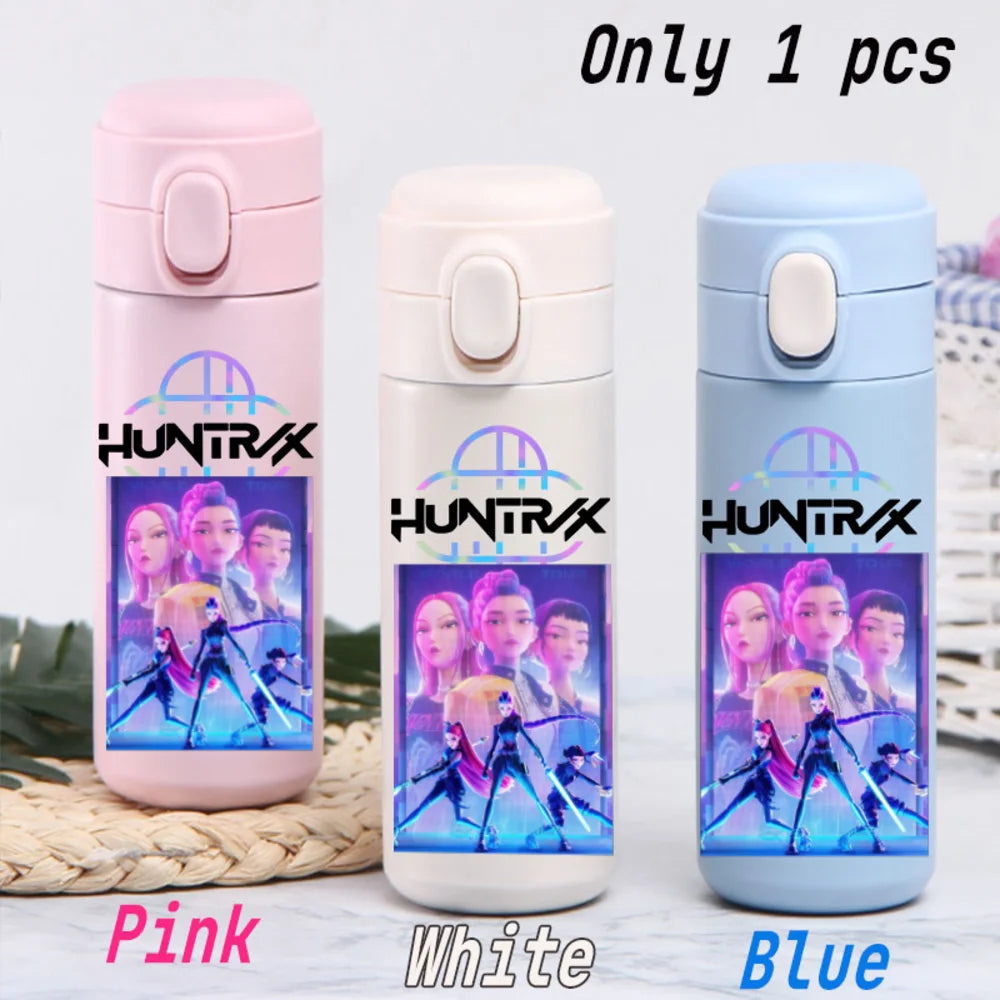 KPop 420ML Insulated Thermos Cup - Stylish Water Bottle Gift