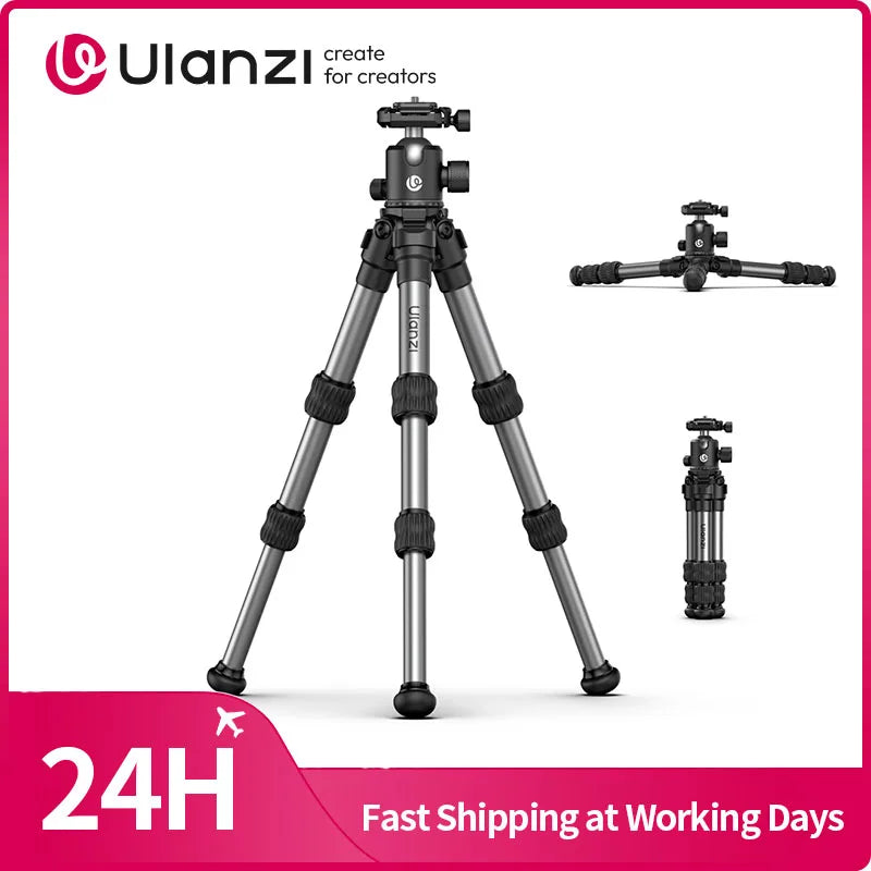 Ulanzi TT30 Mini Tripod for Smartphones & Cameras, Max Load 3kg