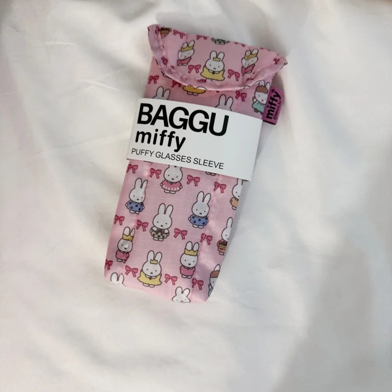 Kawaii Miffy Rabbit Glasses Storage Bag - Cute & Protective Design