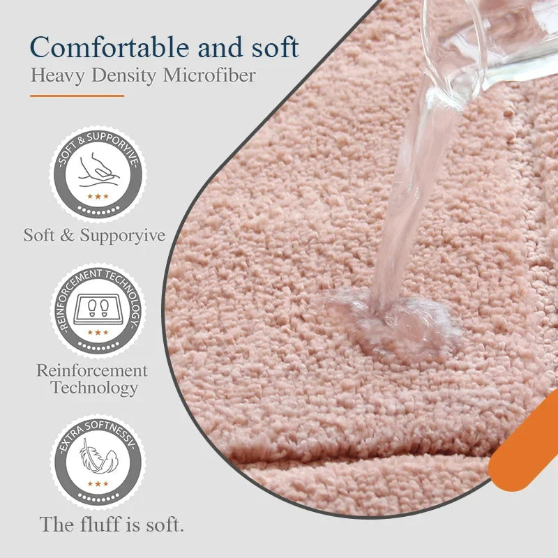 Olanly Absorbent Indoor Door Mat - Washable & Anti-Slip Carpet