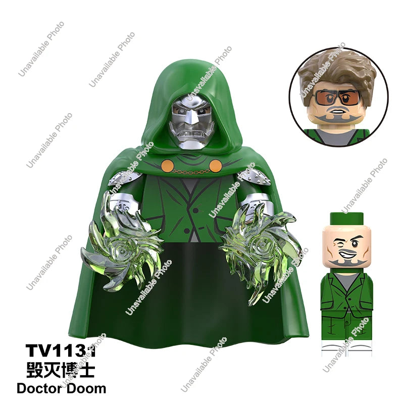 Hot Toys Mini Building Blocks Superhero Figures - Fun for All Ages