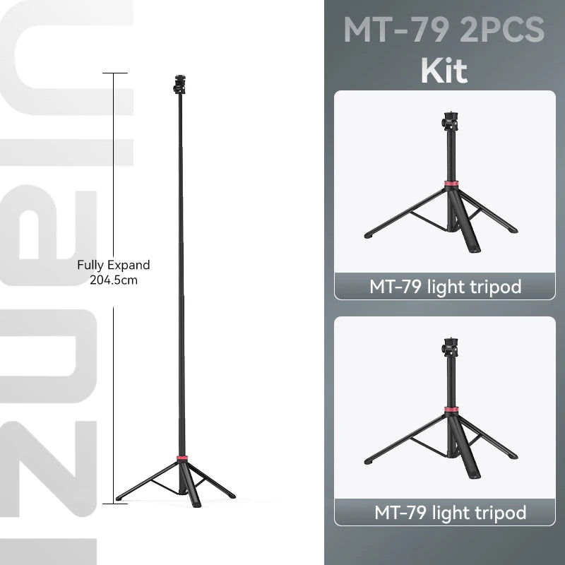 Ulanzi MT-79 Universal Tripod - 2M Adjustable Lightweight Support