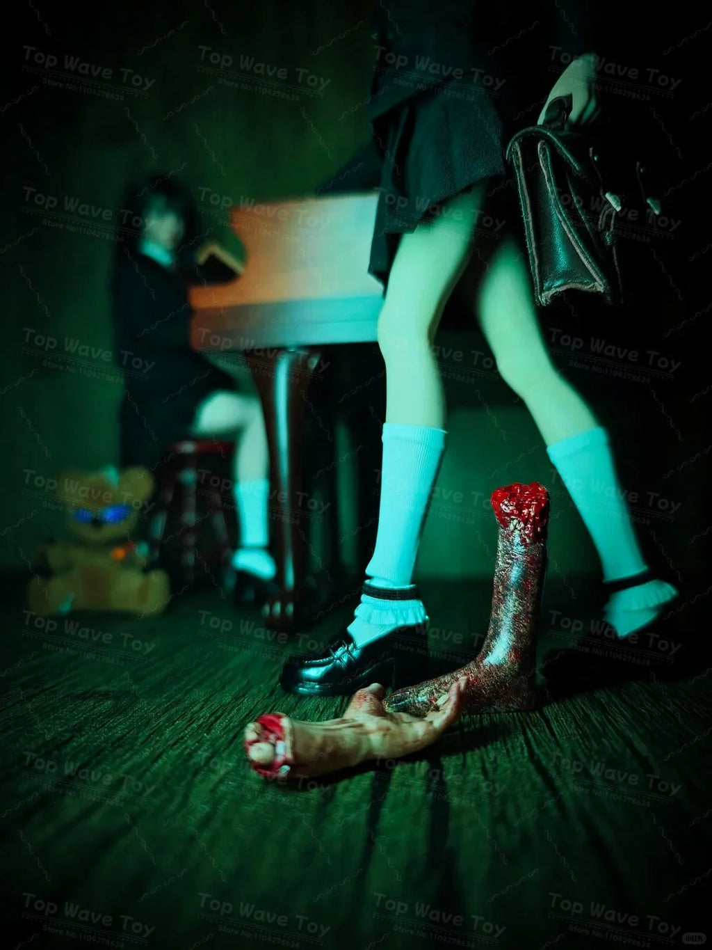 JKTOYS K-005 1/6 Action Figure - Movable Eye Double Head Female Soldier