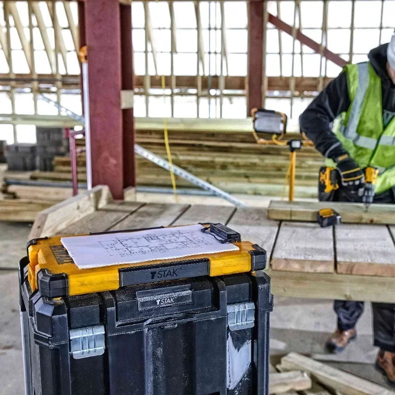 DEWALT TSTAK Clipboard - Versatile Storage for Drawings & Documents