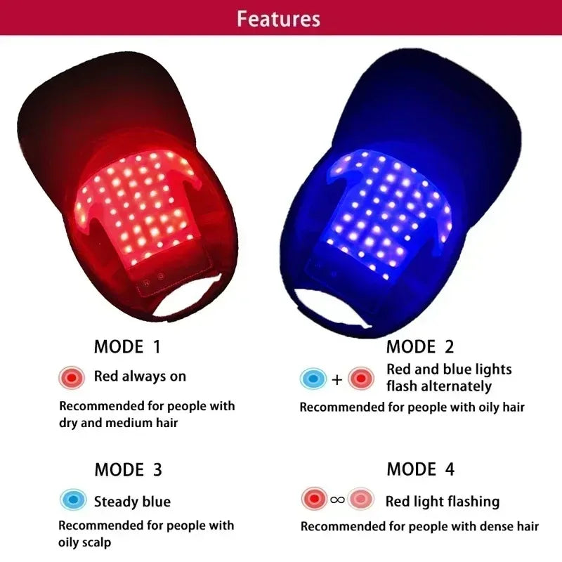LED Red Light Therapy Cap: Boost Hair Growth & Revitalize Hair