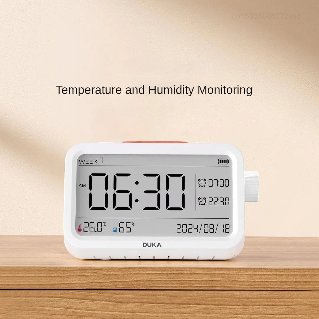 DUKA MT2 Digital Temperature & Humidity Meter with Night Light