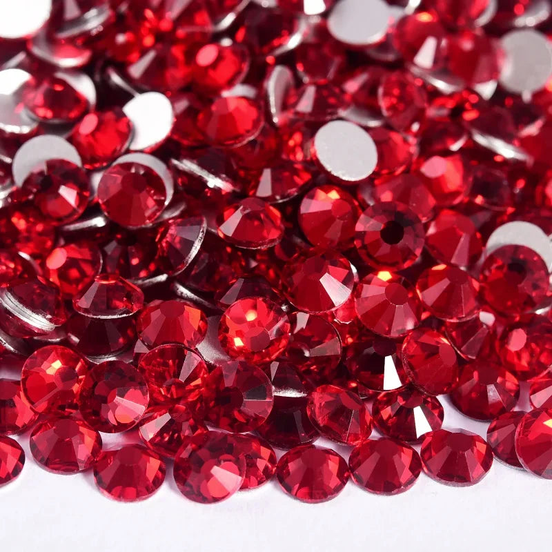 OLeeya Bulk Non-Hotfix Rhinestones for DIY Nail Art & Garments