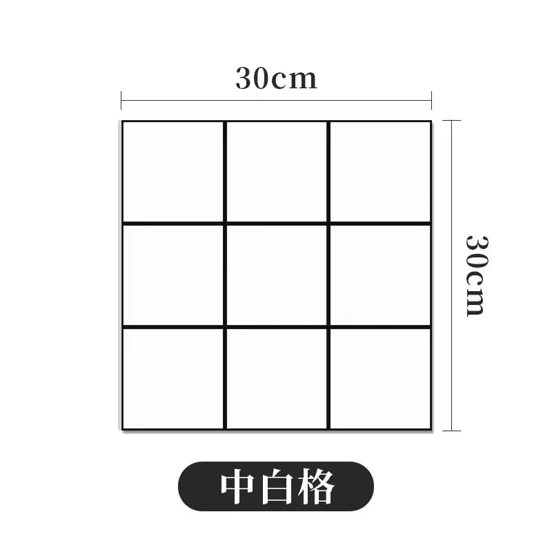 Waterproof Thickened Self-Adhesive Marble Tile Floor Stickers - 10/30/50PCS