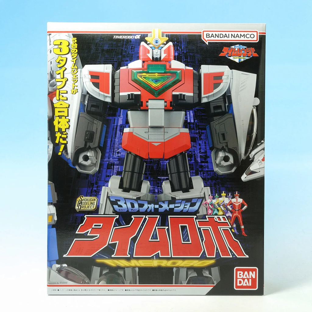 BANDAI Timeranger 3D Robot Action Figures - Creative Assembly Model