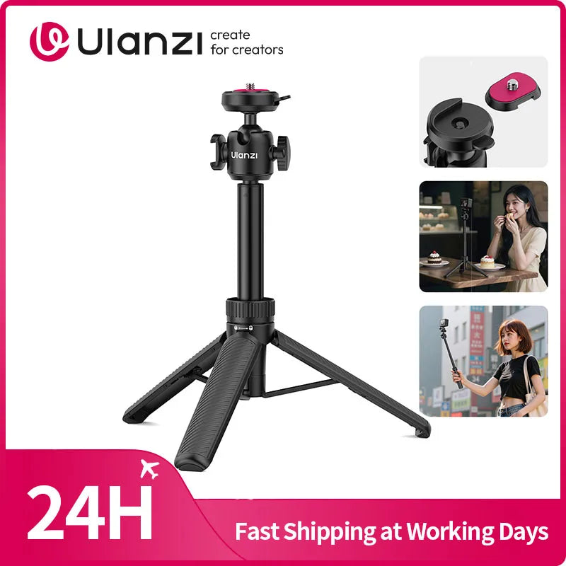 Ulanzi MT90 Quick-Release Tripod - Perfect for Vlogs & Travel