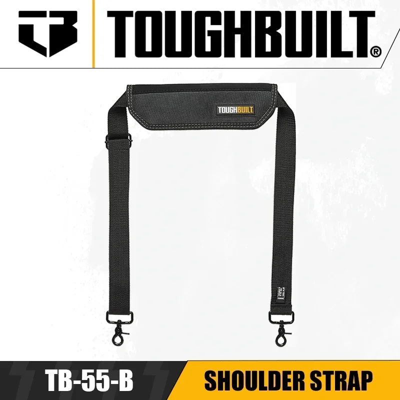 ToughBuilt TB-55-B Padded Shoulder Strap - Ultimate Comfort & Durability