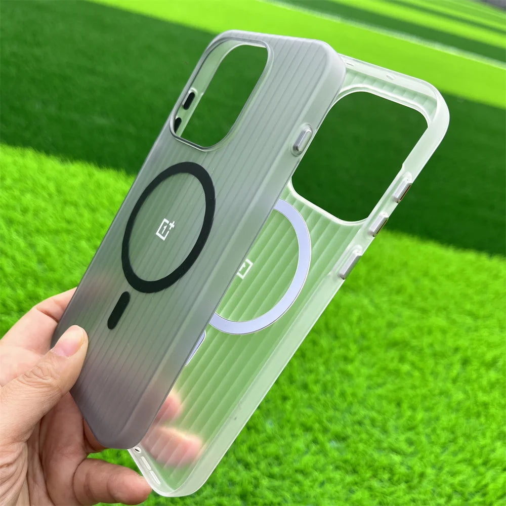 OnePlus Luxury Slim Matte Clear Case for 13, 15, and ACE Series