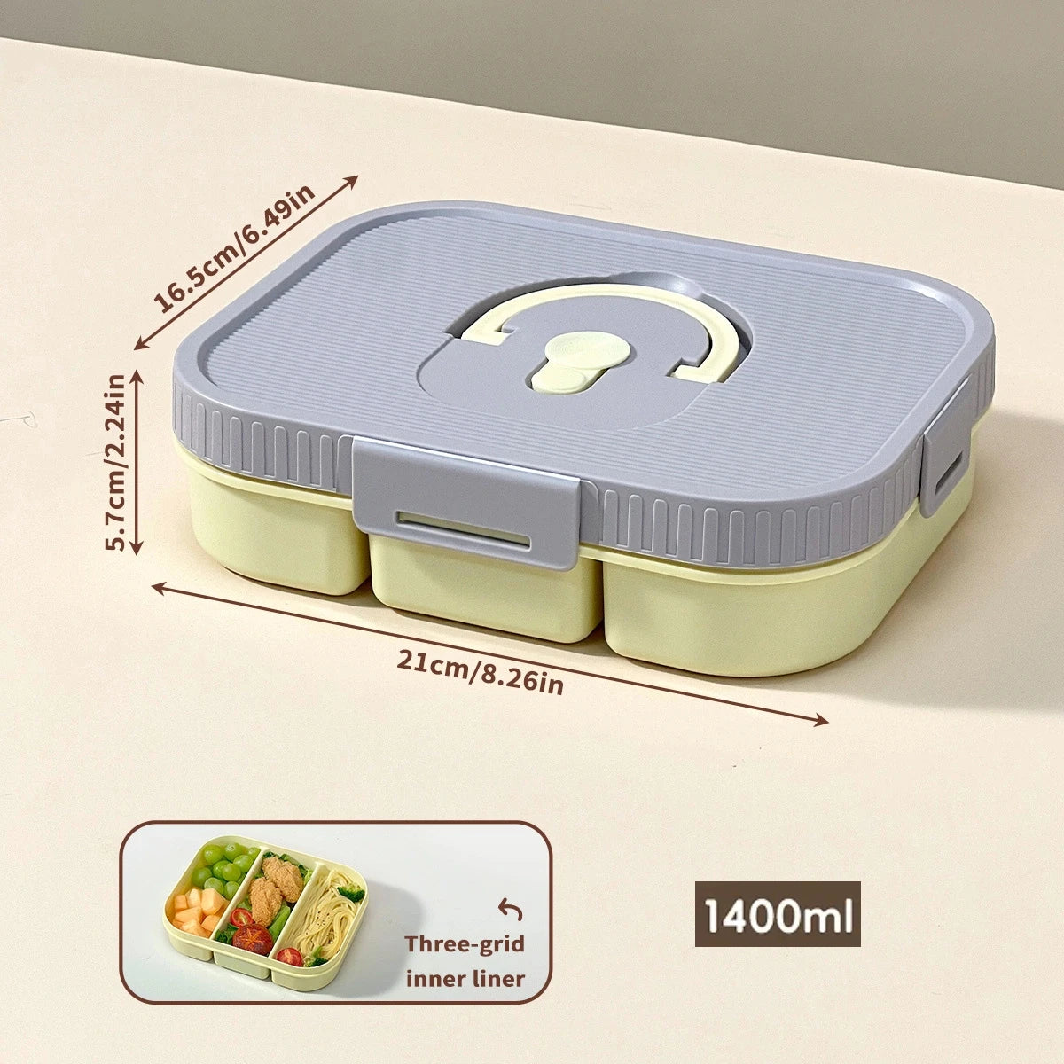 Divided Spice Storage Box - Moisture & Insect Proof Organizer