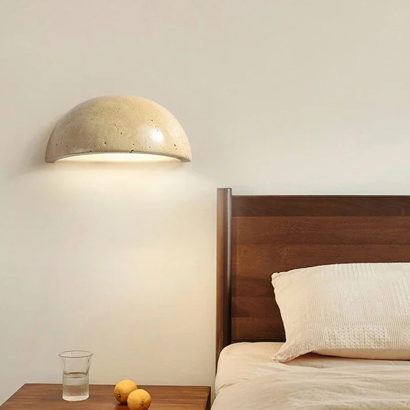 Nordic Style Semi-Circular Wall Light for Elegant Home Decor