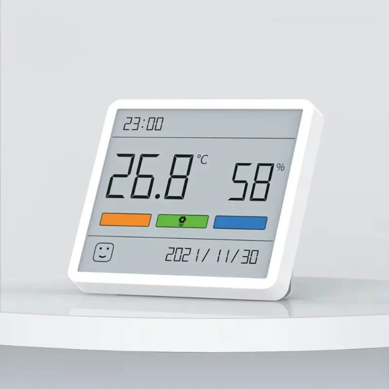 DUKA Atuman Digital Temperature & Humidity Meter with Clock