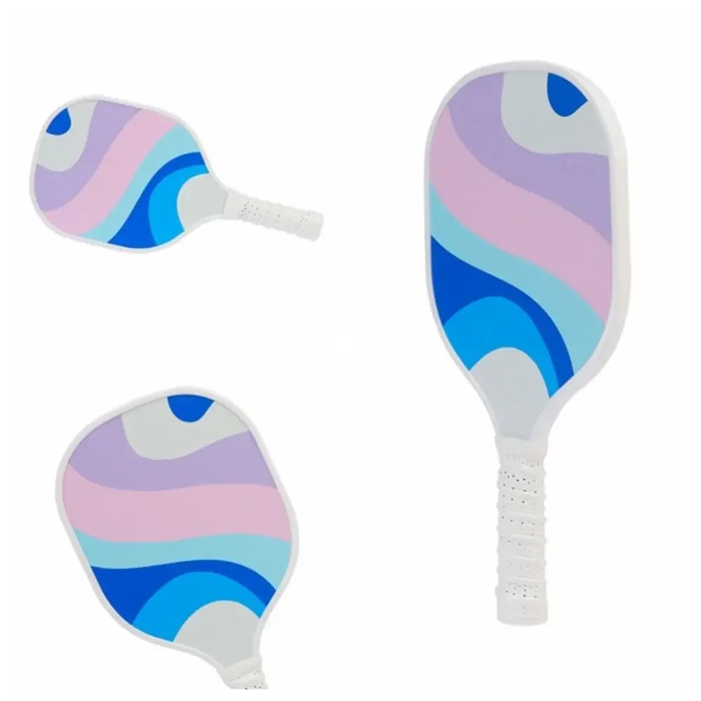 Lightweight Wooden Pickleball Paddle - Comfort Grip for Beginners