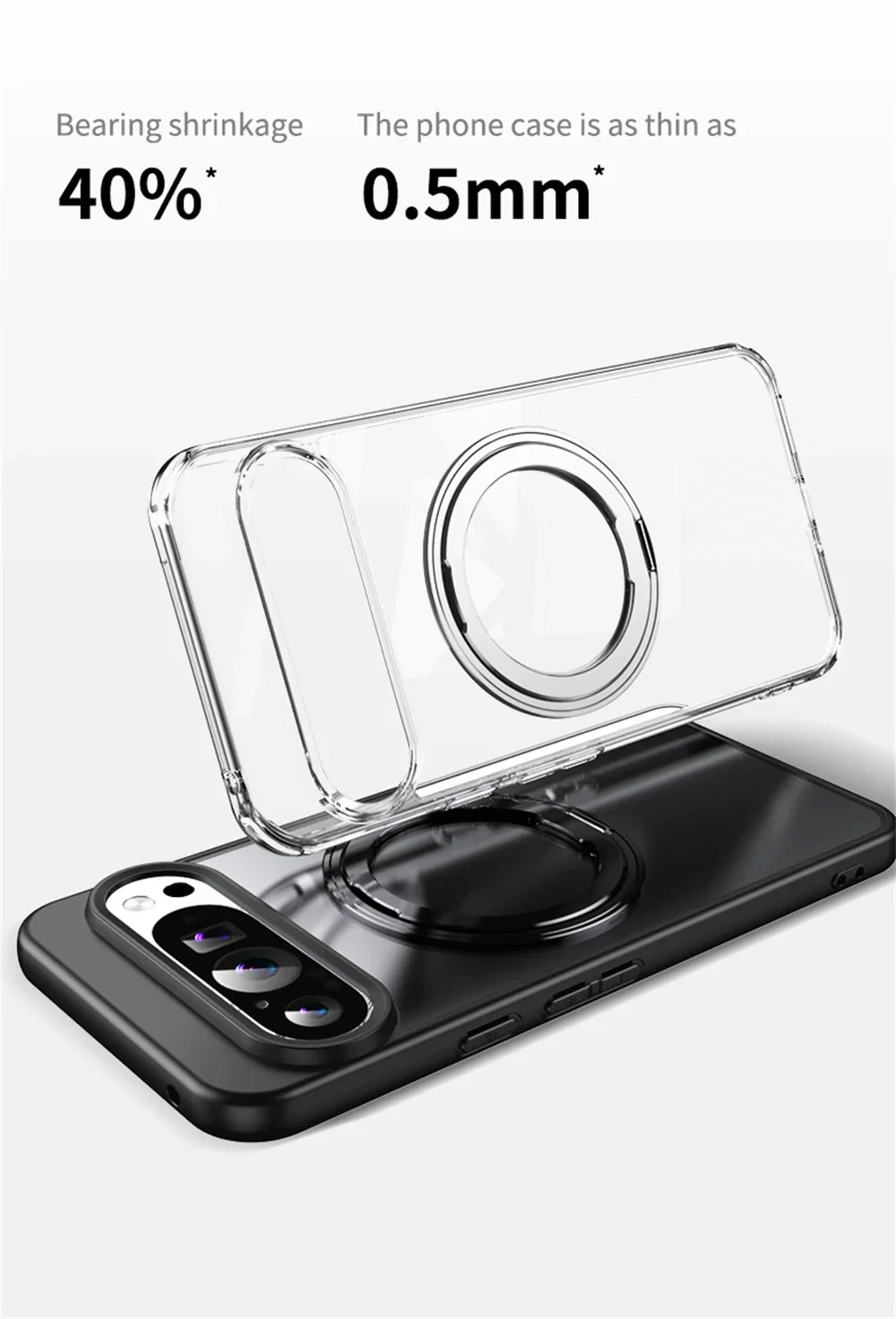 360° Rotating Magnetic Phone Case for Google Pixel - Stylish & Shockproof