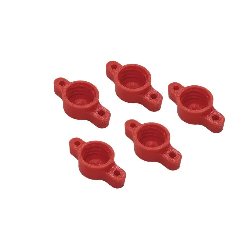 5-Pack Leak-Proof Reusable Plastic Caps for Silicone & Glue Tubes