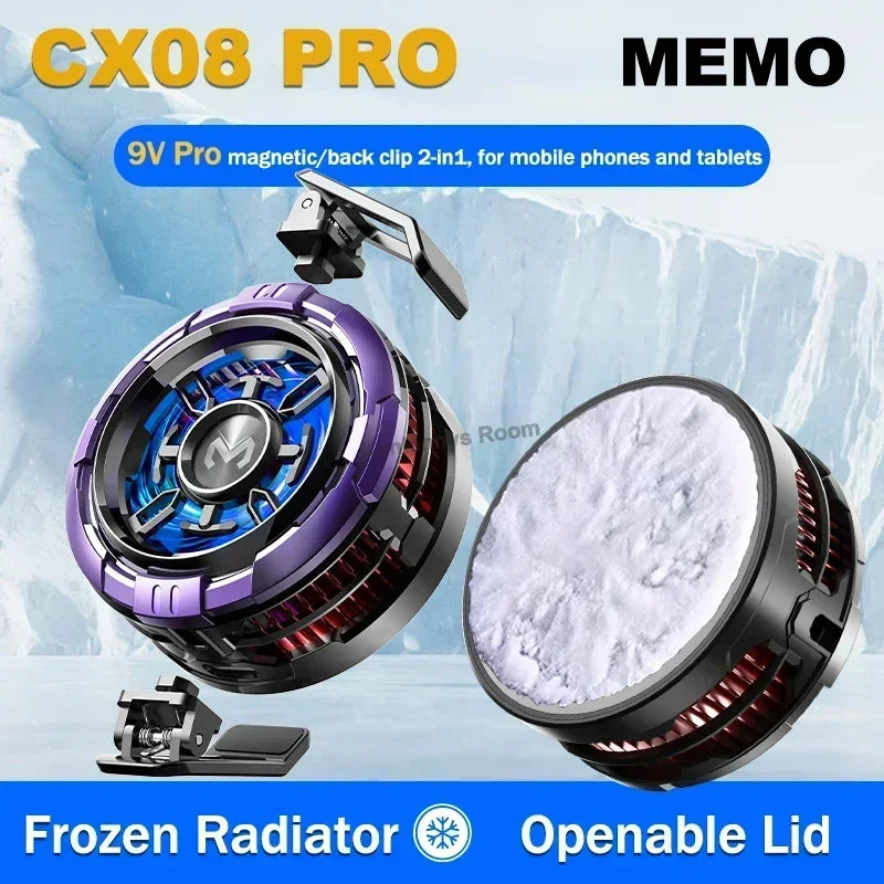 MEMO CX08-PRO Mobile Phone Cooler - Ultimate Gaming Heat Dissipation
