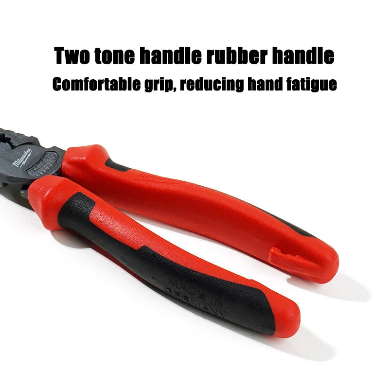 Milwaukee 3-Piece Industrial Grade Pliers Tool Set - Durable & Versatile