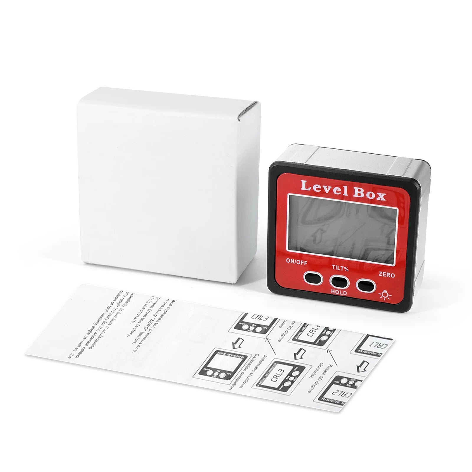Digital Angle Gauge Protractor with Backlight – 3 in 1 Measurement Tool