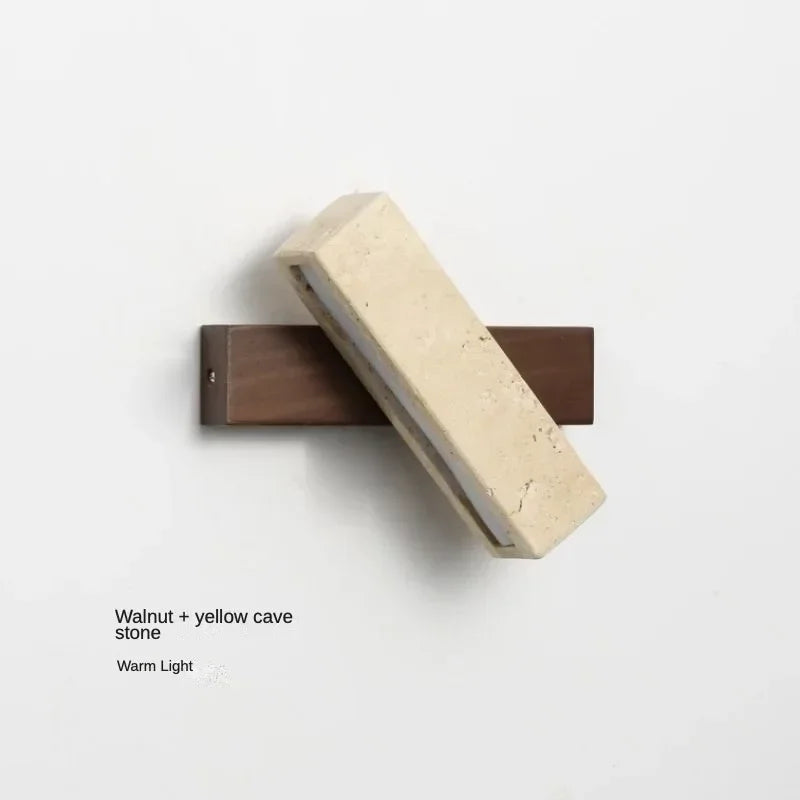 Elegant Natural Stone Wall Lamp for Modern Home Decor