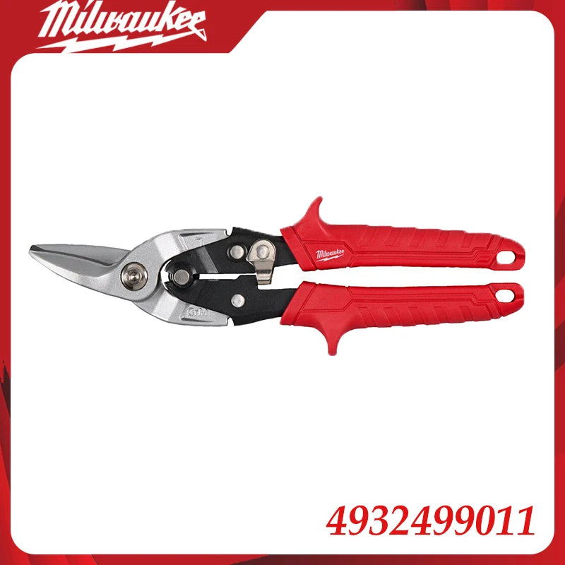 Milwaukee Heavy-Duty Aviation Snips - Left & Straight Cutting Tools