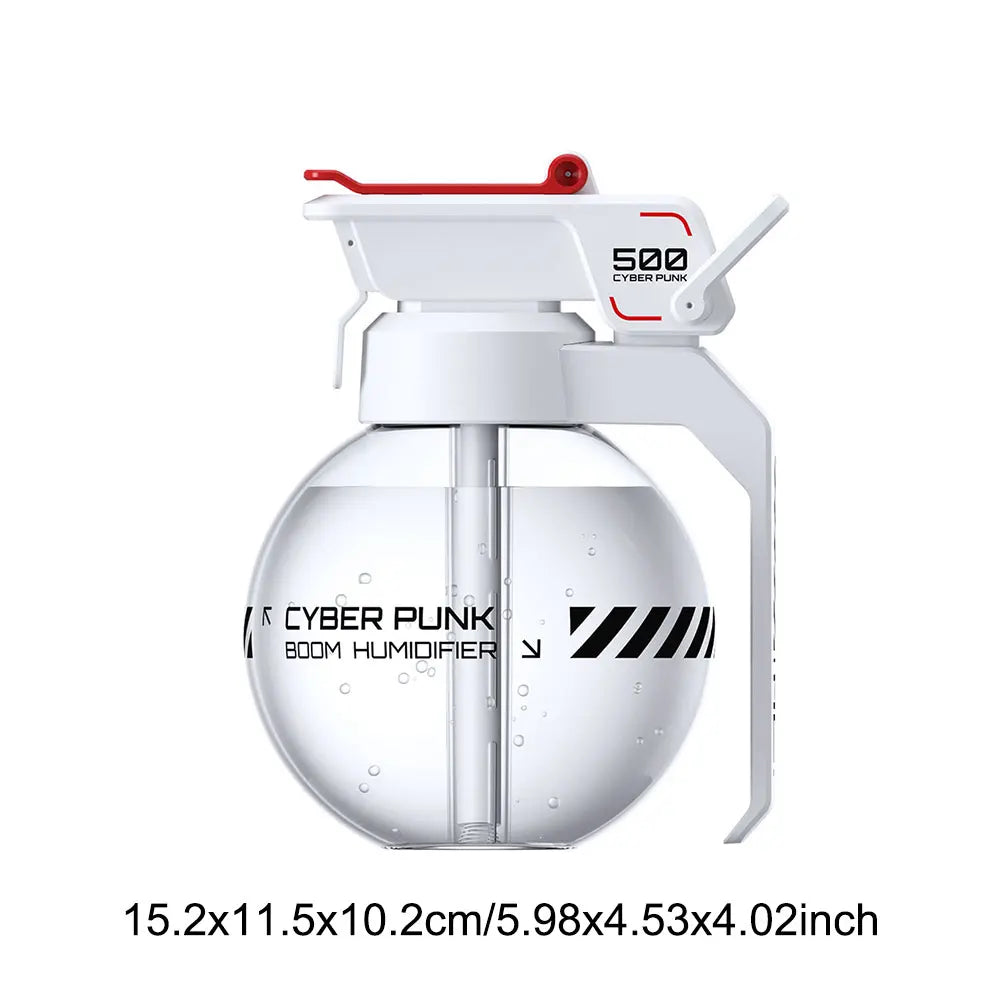 Cyberpunk Grenade Essential Oil Diffuser Humidifier for Aromatherapy