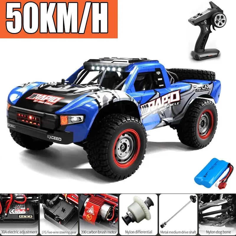 JJRC Q130 4WD Brushless RC Car, High-Speed 1:16 Remote Control