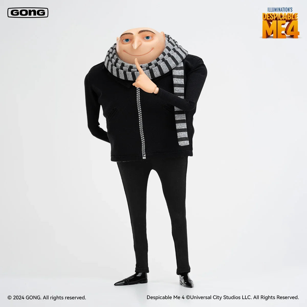 Despicable Me 4 Gru 1/8 Action Figure - Collectible Desktop Decor
