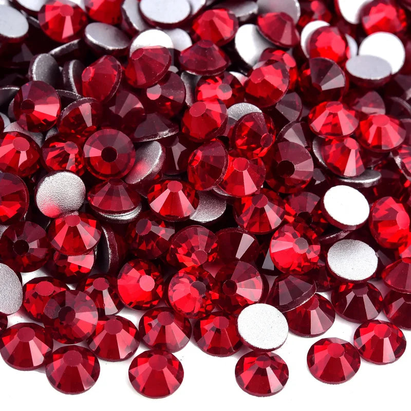 OLeeya Bulk Non-Hotfix Rhinestones for DIY Nail Art & Garments