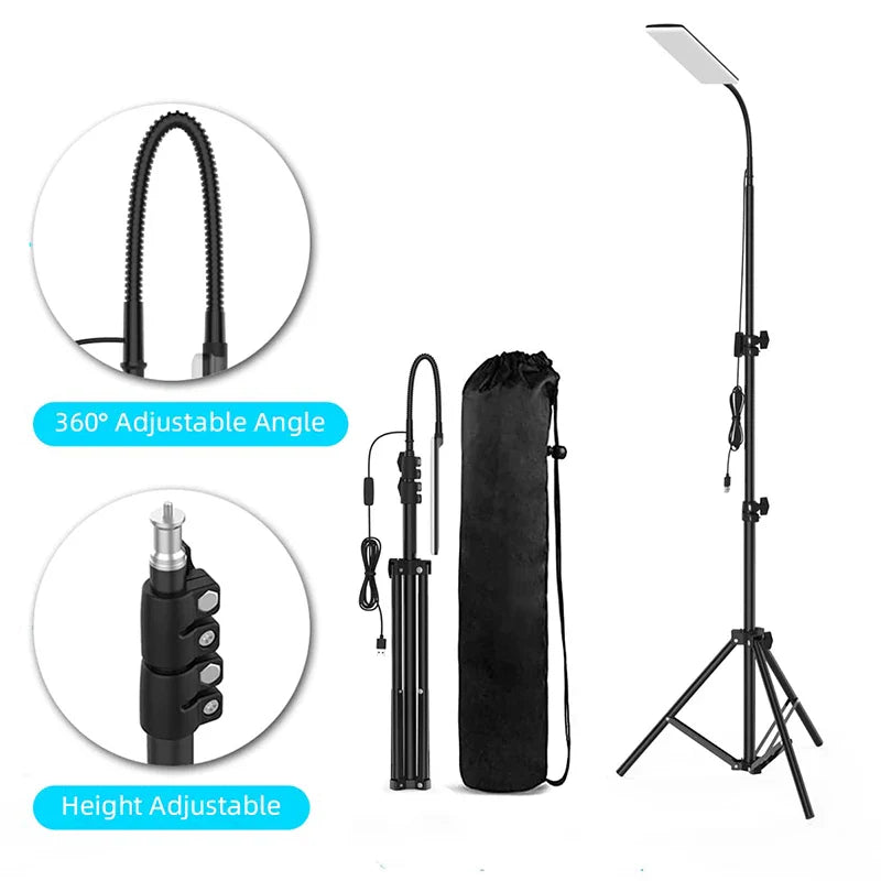 HENGYU 1680 Lumen LED Work Light with Adjustable Tripod