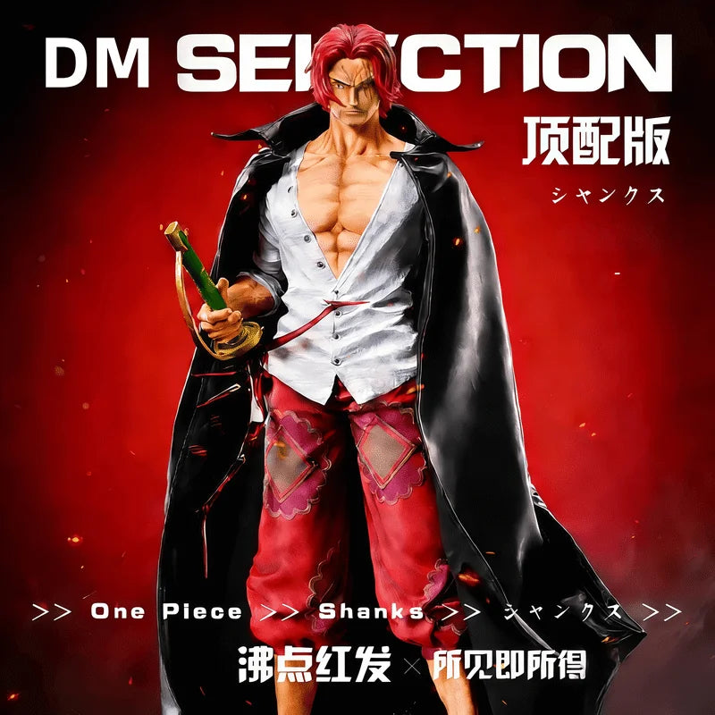 One Piece Jt Red Hair Shanks 67cm Anime Figure for Collectors