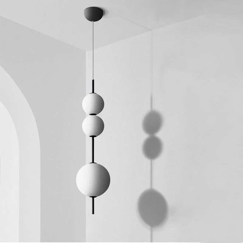 Nordic Minimalist LED Chandelier - Modern Pendant Light for Dining & Bedroom