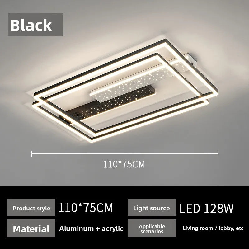 Elegant LED Ceiling Light - Modern Art Deco Design for Any Room