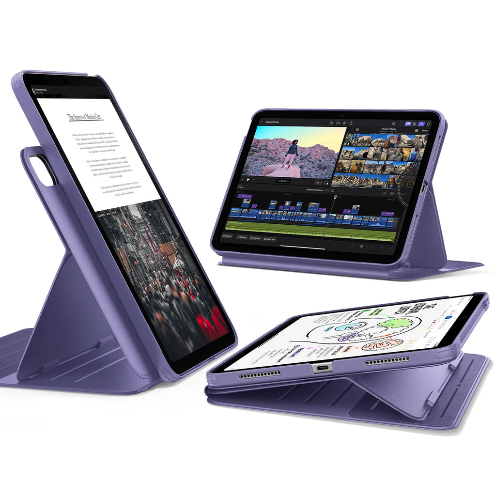 ESR iPad Case for 11th & 10th Gen - Lightweight Multi-Angle Stand