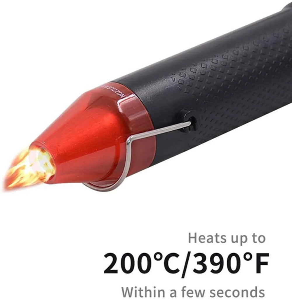 300W Mini Heat Gun with 300PCS Heat Shrink Butt Connectors for Crafts