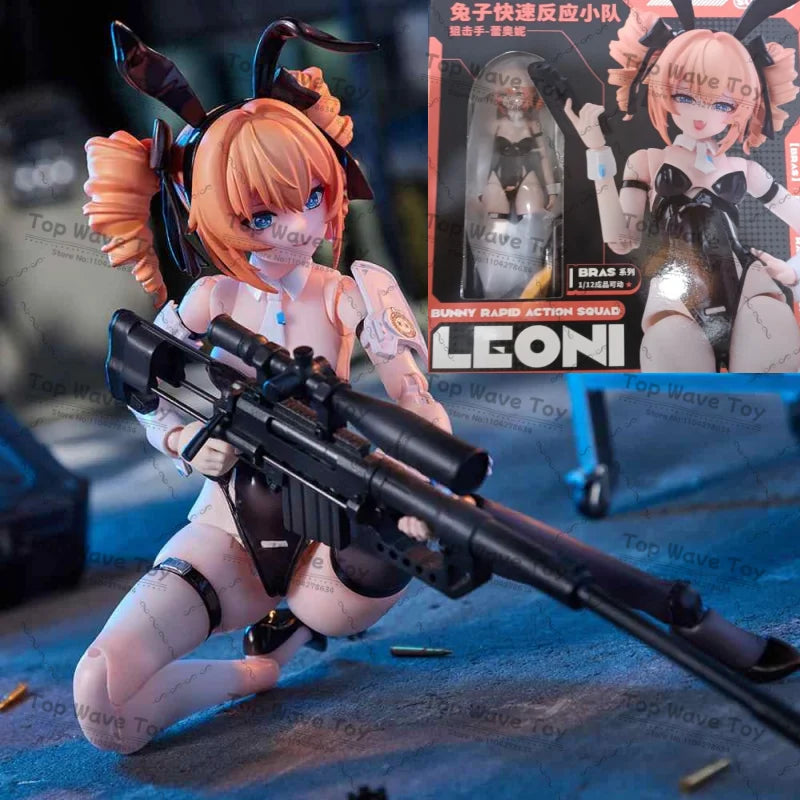 LEONI 1/12 Scale Female Action Figure - Dynamic Sniper Set