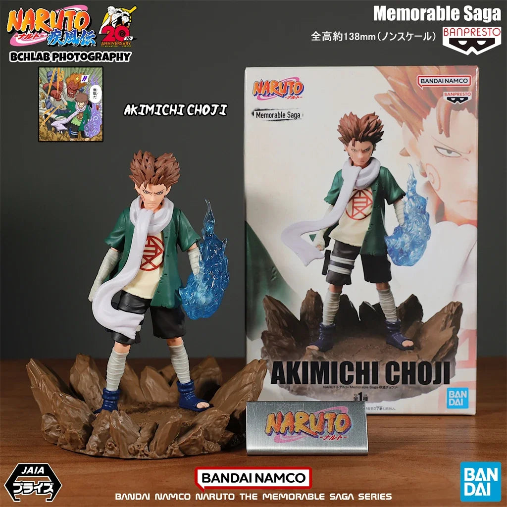 Bandai Naruto Sasuke Figure - Iconic Anime Collectible Ornament