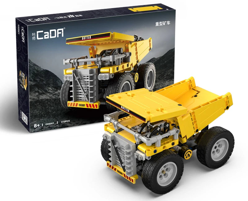 Cada 693Pcs Heavy Mining Truck Building Blocks Set for Kids