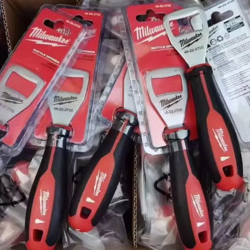 Milwaukee Professional Beer Bottle Opener with Comfort Grip Handle