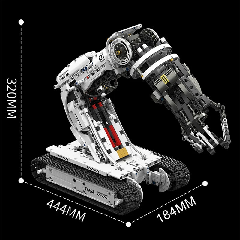 1512Pcs Robotic Arm Building Blocks Set - STEM Education Toy
